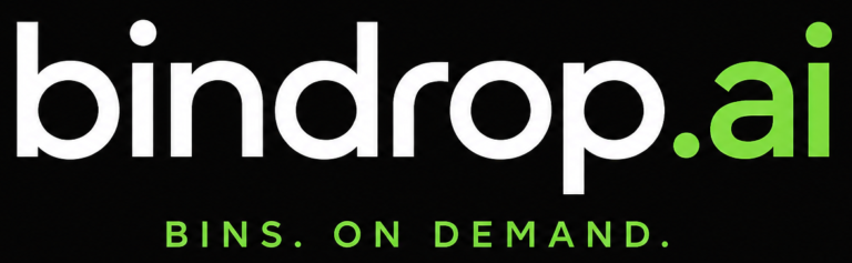 bindrop.ai - Bins. On Demand.